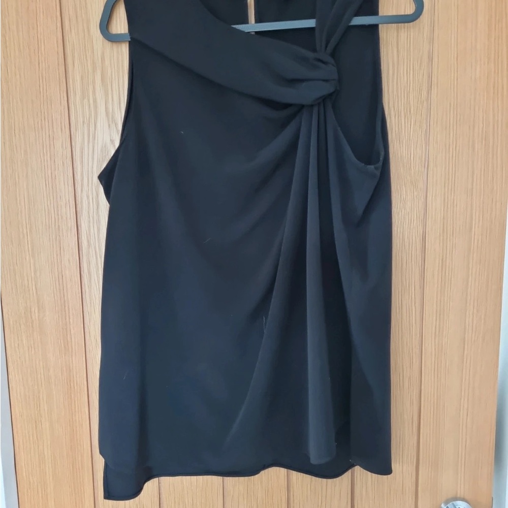Elegant Black Sleeveless Top